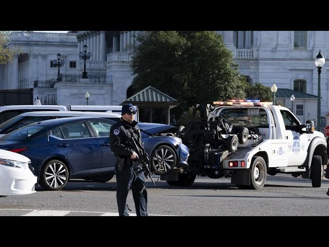 25-jähriger Angreifer tötet Polizisten vor US-Kapitol – Biden „untröstlich“