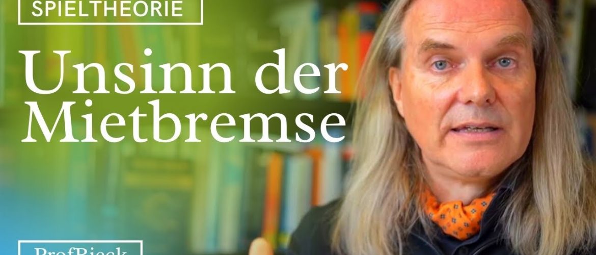 Bloß keine Mietbremse!