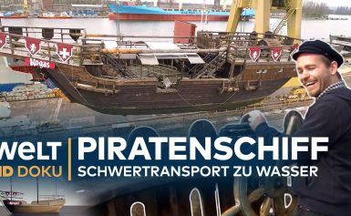 Die letzte Reise eines PIRATENSCHIFFS – Schwertransport zu Wasser | HD Doku