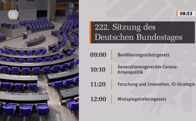 LIVE: 222. Sitzung des Bundestages | Infektionsschutzgesetz  | Rentenversicherung | Mietspiegel