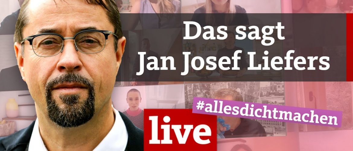 Nach heftiger Kritik: Jan Josef Liefers äußert sich zu #allesdichtmachen | WDR Aktuelle Stunde