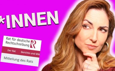 Offizieller Entscheid zum GENDERSTERN beschlossen – überzeugt mich nicht