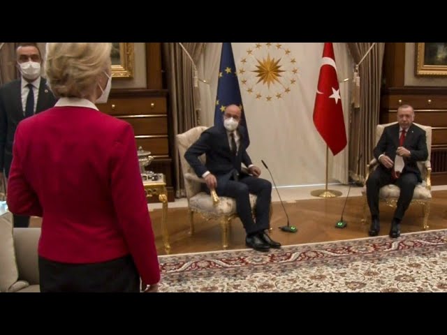 Ursula von der Leyen zu Gast beim Sultan