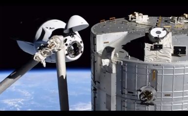 SpaceX-Mission: Astronauten treffen auf der ISS ein