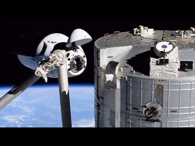 SpaceX-Mission: Astronauten treffen auf der ISS ein
