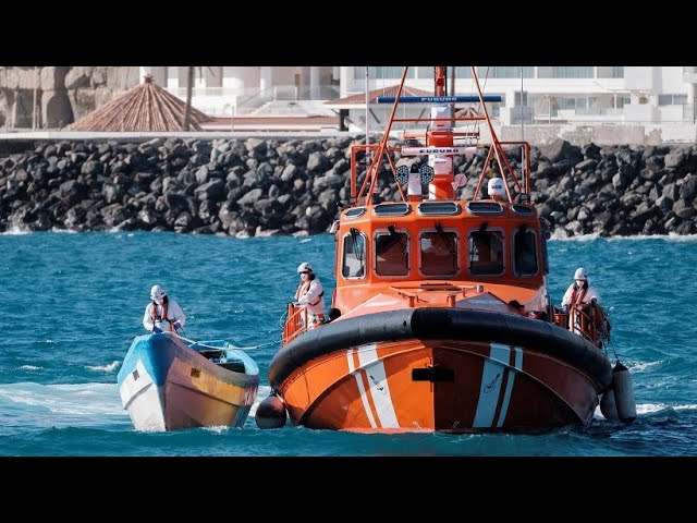 Spanische Küstenwache rettet Dutzende Flüchtlinge vor Gran Canaria