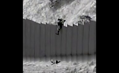 USA: Schmuggler lassen Kinder von Grenzmauer fallen