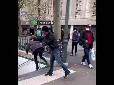 Paris: Mann stößt Frau die U-Bahn-Treppe hinunter