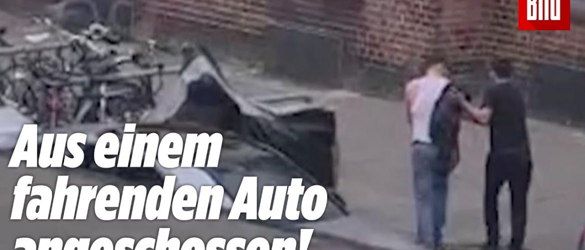 Dieser Mann wurde gerade angeschossen (heftiges Video aus Hamburg)