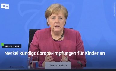 Merkel kündigt Corona-Impfungen für Kinder an