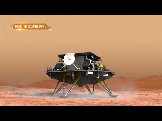 Nach „7 Minuten Terror“: China landet erstmals Rover auf dem Mars