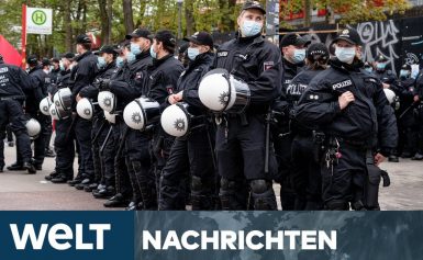 TAG DER HARTEN ARBEIT: Corona-Sorge – Massiver Polizeieinsatz bei 1. Mai-Demos | WELT Newsstream