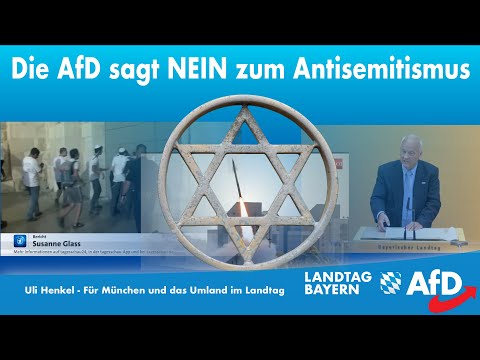 Uli Henkel – Die AfD sagt NEIN zum Antisemitismus