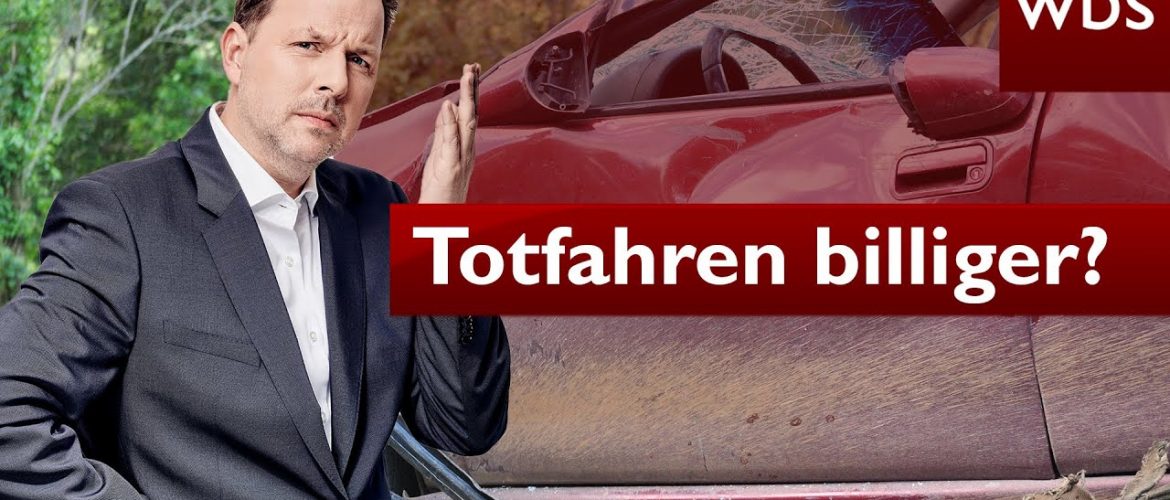 BITTE WAS 😱? Mensch totfahren ist günstiger als ihn zu verletzen | Anwalt Christian Solmecke