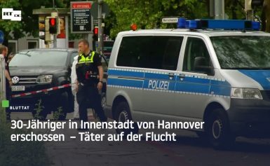 Bluttat: 30-Jähriger in Innenstadt von Hannover erschossen  – Täter auf der Flucht