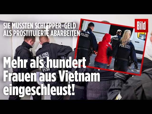 700 Polizisten im Großeinsatz gegen Menschenschleuser