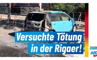Rigaer Straße: Linke versuchen Polizisten zu töten!