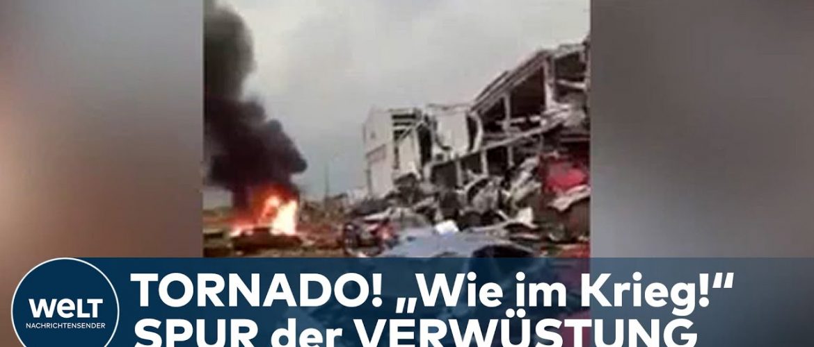 TORNADO IN TSCHECHIEN: Wirbelsturm hinterlässt eine Spur der Verwüstung – Tote und viele Verletzte
