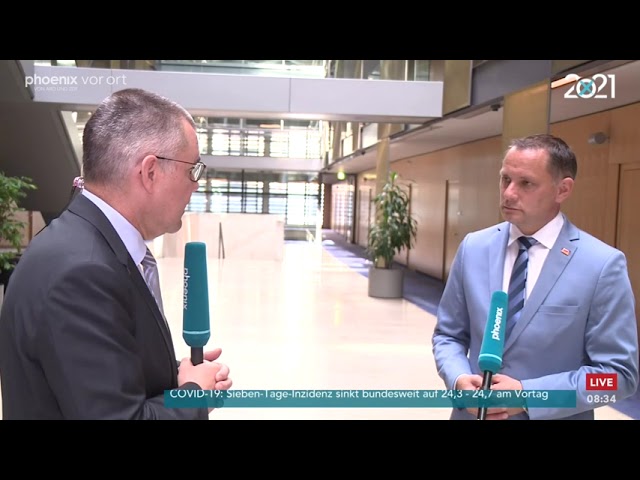 Wahl Sachsen-Anhalt: Tino Chrupalla im Interview am 07.06.21