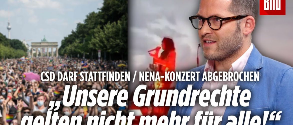 Nena-Konzert abgebrochen: Ordnungsamt ist eine „Rechthaber-Organisation“ | Julian Reichelt