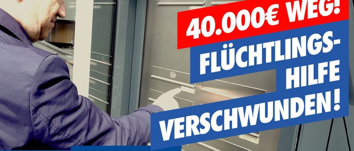 Steuergelder veruntreut? Asyl-Verein verschwunden!  #investigativ