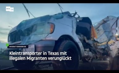 Texas: Kleintransporter mit illegalen Migranten verunglückt