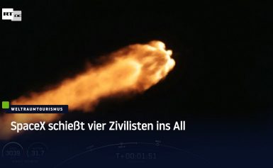 Weltraumtourismus: SpaceX schießt vier Zivilisten ins All