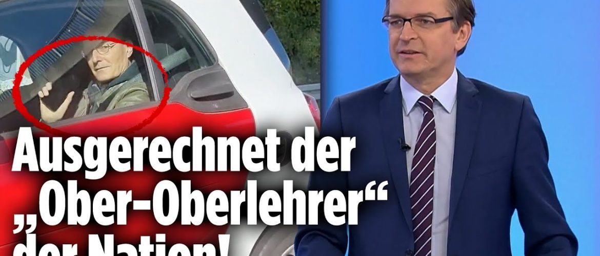 Lauterbach mit Handy am Steuer: „Gefährlicher als Busfahren ohne Maske“ |  Strunz bei BILD Live
