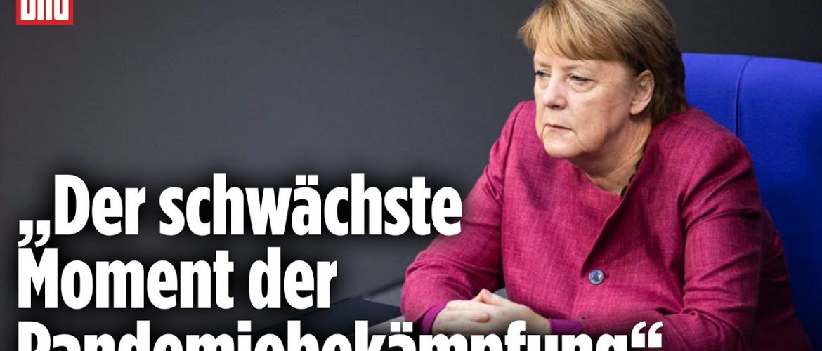 Merkel gesteht offen Regierungsversagen in der Corona-Krise