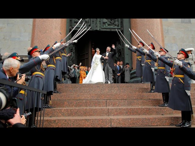 St. Petersburg: Erste royale Hochzeit in Russland seit über einem Jahrhundert