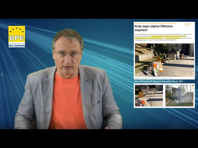 Afghanischer Moslem räumt Kirche in Nordhausen aus