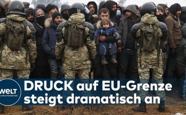 BELARUS-GRENZKRISE: Polen rüstet gegen möglichen Grenzdurchbruch von Migranten