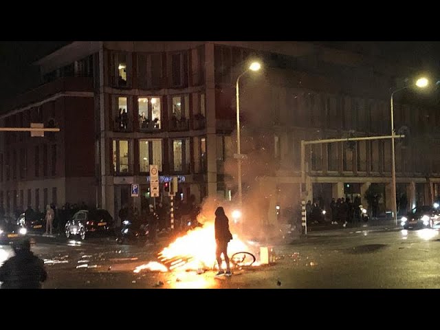 Diesmal in Den Haag: Wieder Gewalt bei Protesten gegen Pandemiemaßnahmen in den Niederlanden