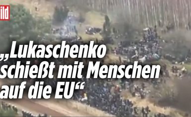 „Flüchtlinge werden als Waffe benutzt“ – Massen-Ansturm auf polnische Grenze