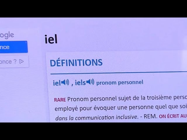 Geschlechtsneutrale Wortschöpfung: Kommt das „iel“ in Frankreich?