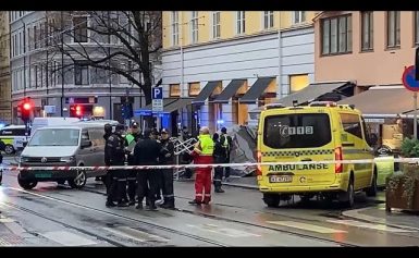 Messerattacke in Oslo: Polizei erschießt Angreifer