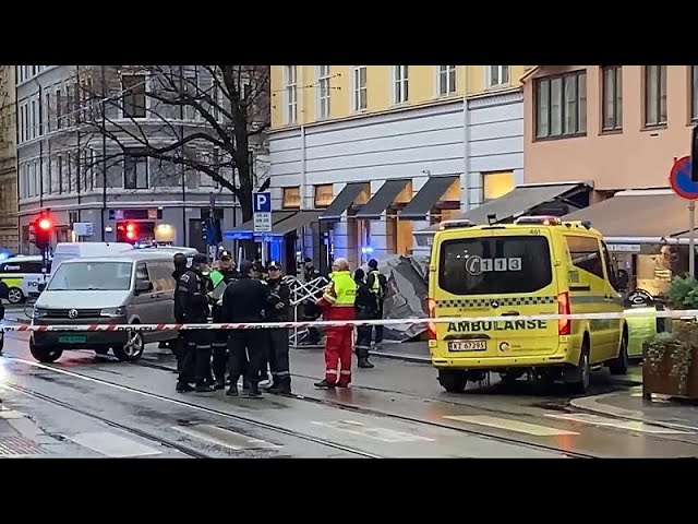 Messerattacke in Oslo: Polizei erschießt Angreifer