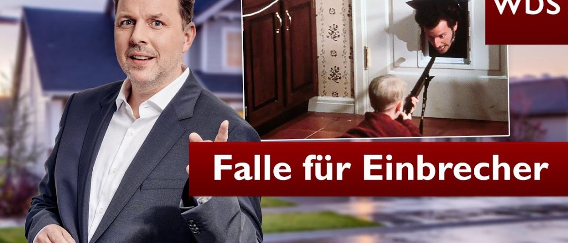 Selbstschussanlage: Darf man Einbrechern Fallen stellen? | Anwalt Christian Solmecke