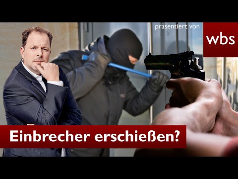 Hausbesitzer erschießt Einbrecher: Straffrei oder Knast? | Anwalt Christian Solmecke