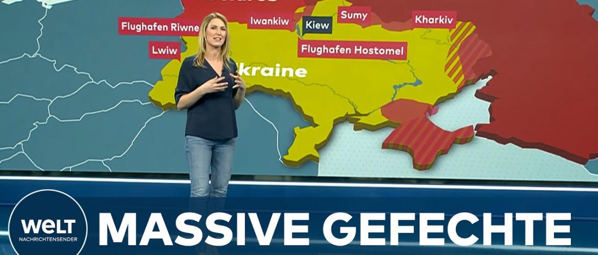 ANGRIFF auf die UKRAINE: Was wir über die aktuellen Kriegshandlungen wissen