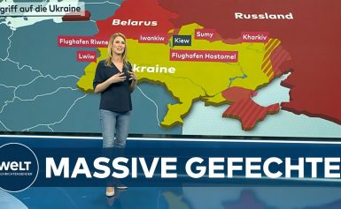 ANGRIFF auf die UKRAINE: Was wir über die aktuellen Kriegshandlungen wissen