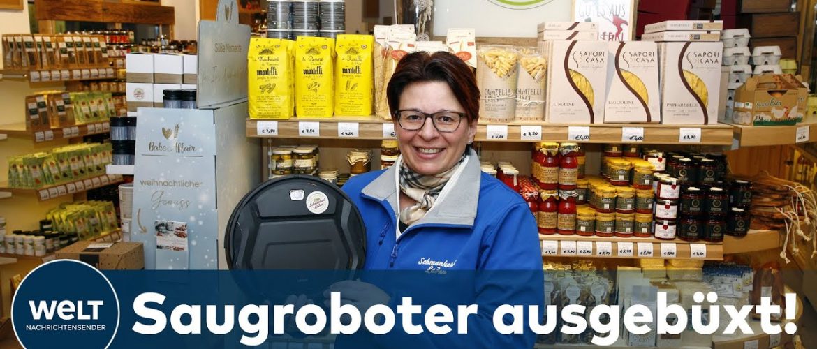 AUS DEM STAUB GEMACHT: Staubsaugerroboter entwischt aus Laden und sorgt für medialen Wirbel