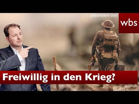 Deutsche ziehen freiwillig in Ukraine Krieg! Dürfen sie dort töten?