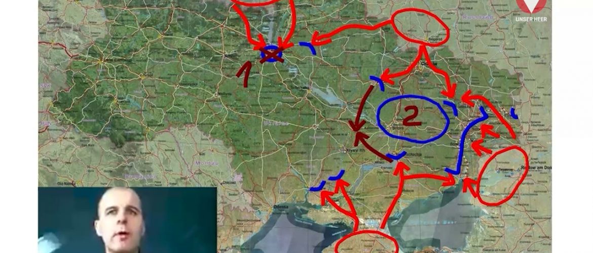 Die militärische Lage in der Ukraine
