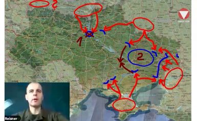 Die militärische Lage in der Ukraine