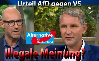 Die AfD, der „Verfassungsschutz“ und der übliche Lauf der Dinge