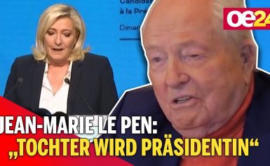 Jean-Marie le Pen: „Tochter wird Präsidentin“