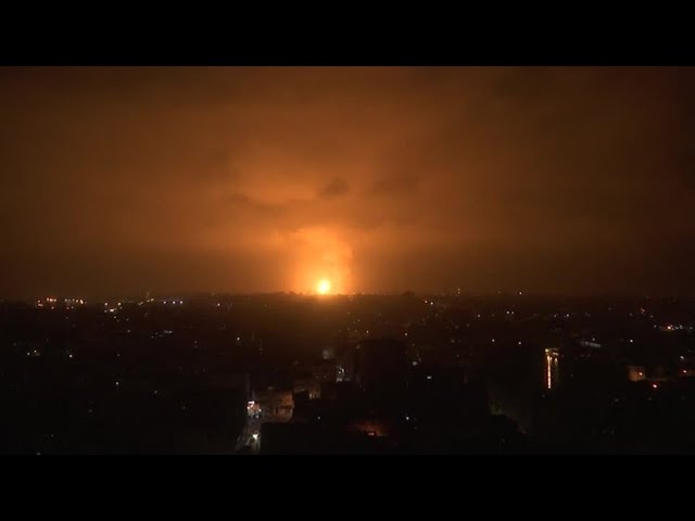 Nach Raketenangriff: Israel beschießt Ziele der Hamas im Gazastreifen