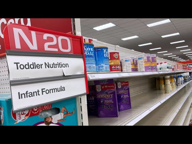 Babymilch-Luftbrücke für die USA