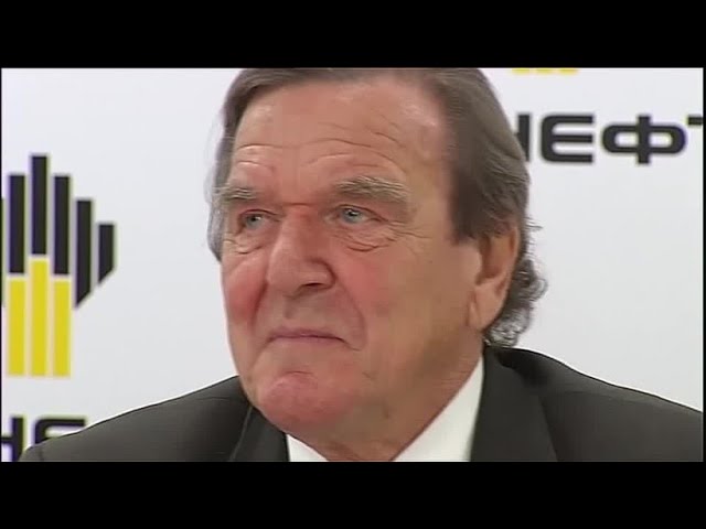 Schröder gibt Aufsichtsratsposten bei russischem Ölkonzern auf